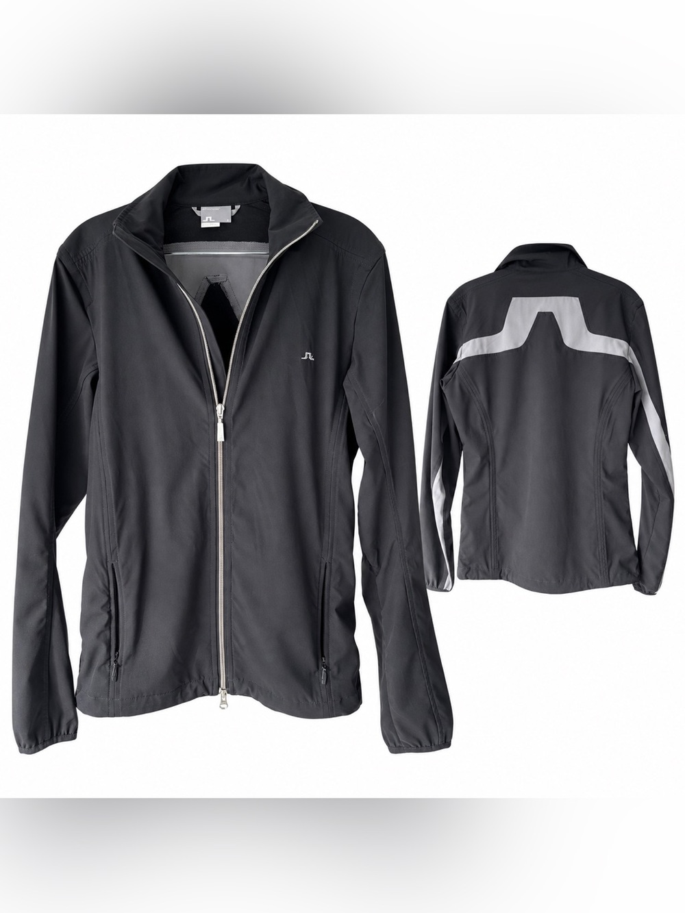 J.Lindeberg Black Golf Jacket Size S